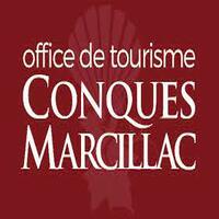 logo de l'office de tourisme de Conques, Aveyron, région Occitanie