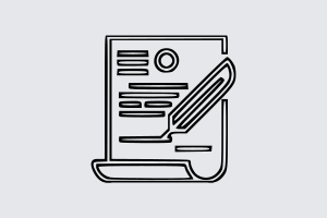 image logo représentant un contrat de location